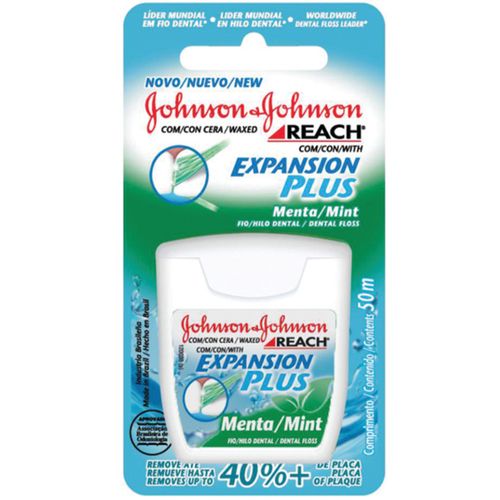 Fio Dental Johnson'S Reach Menta 50M