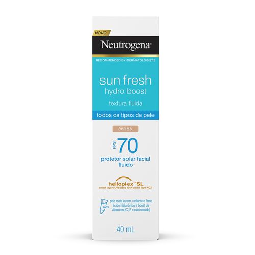 Neutrogena Sun Fresh Hydro Boost Cor 2.0  Fps 70 40ml